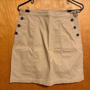 Banana Republic Tan Mini Skirt